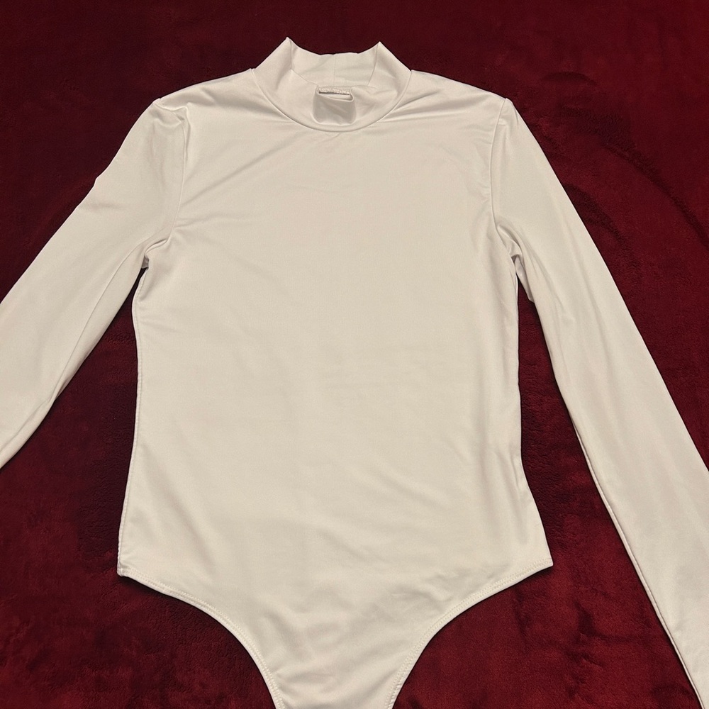 Classic White Long Sleeve Bodysuit